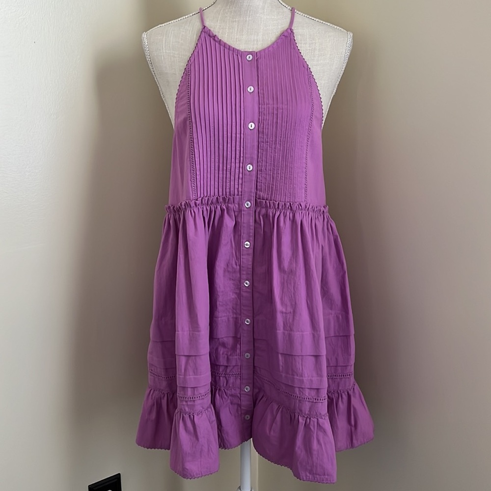 NWT Free People Desert Days Halter Dress